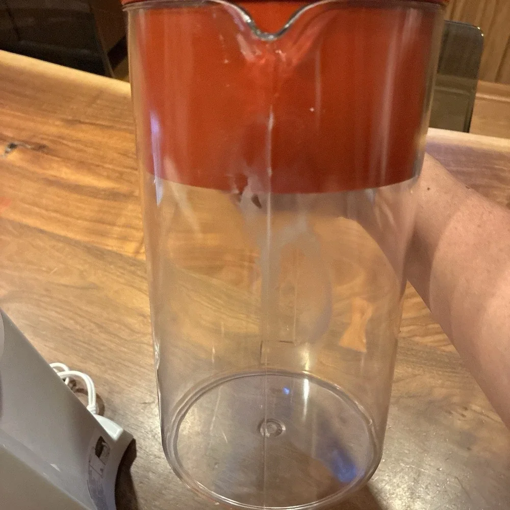 The Original Iced Tea Maker Pot by Mr. Coffee -Model TM1 -Red 2 Qt
